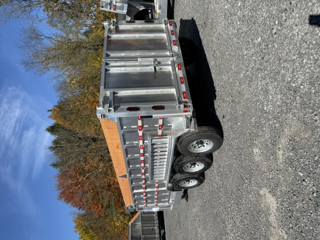 2027 Nordtek 82"x16' All Aluminum Triple Axle Gooseneck Dump Trailer 4' Sides — Stock #1845 — photo 4