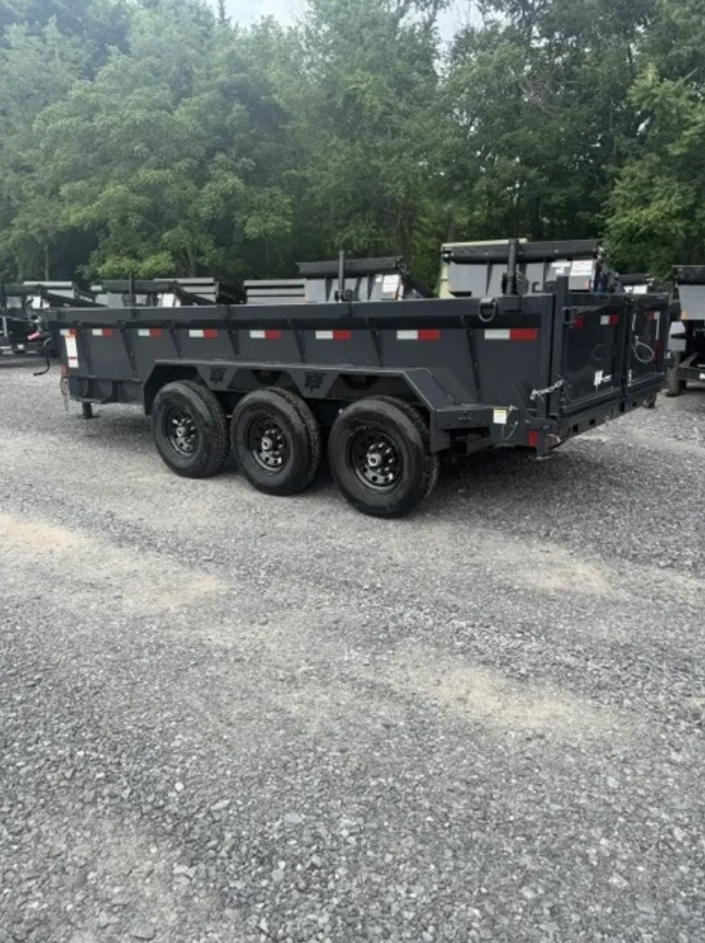 2027 Hillcrest 7 x 16 Dump Trailer — Stock #0175 — photo 3