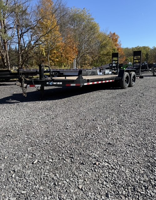 2022 USED BWise 82"x20' Equipment Trailer EH20-16-HD — Stock #8935 — photo 2