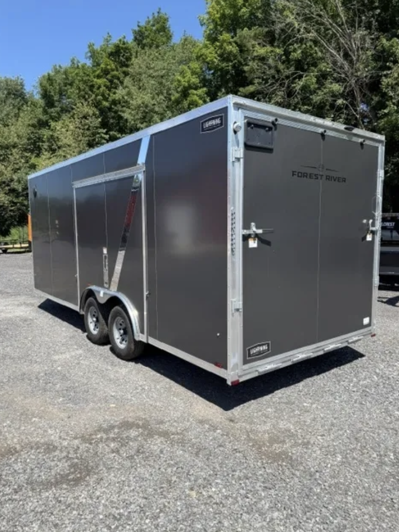 2027 Lightning All Aluminum 8.5 x 20TA Enclosed Trailer 7' Interior Height — Stock #3140 — photo 4