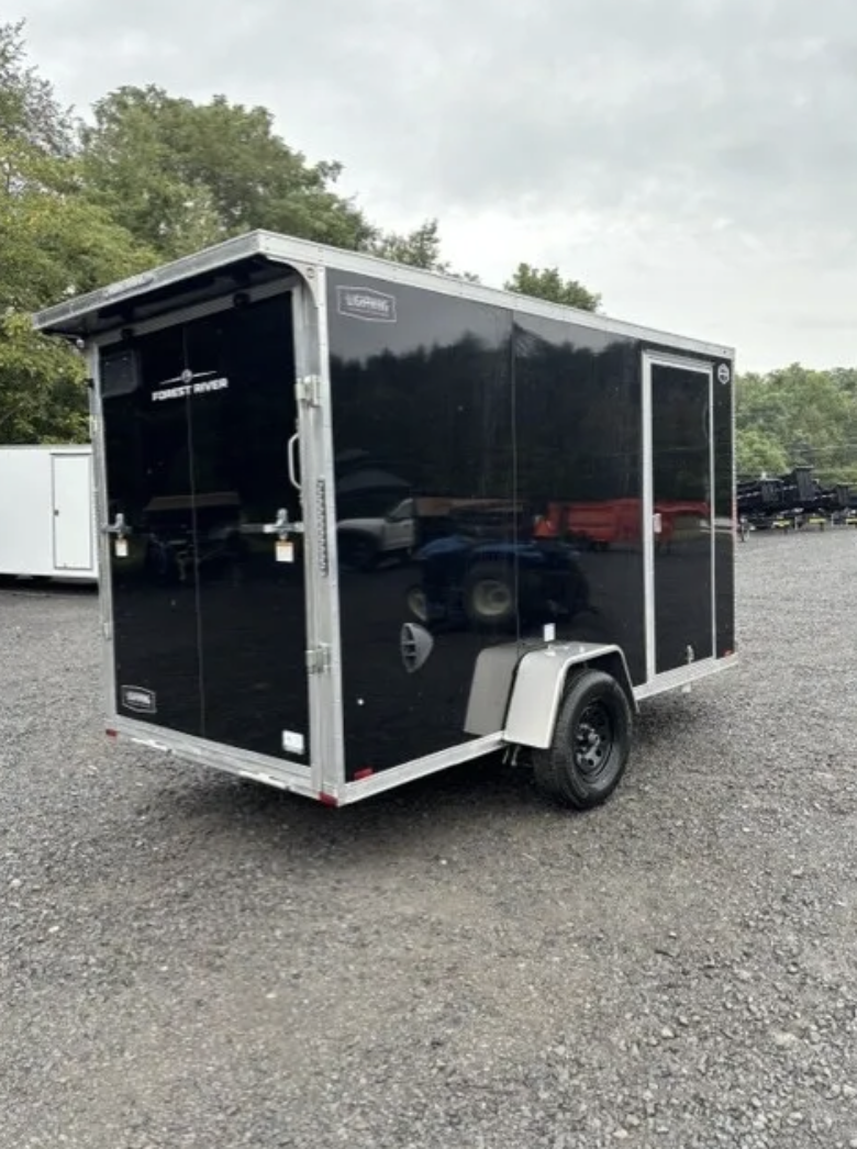 2027 Lightning 6 x 12SA All Aluminum Enclosed Trailer 6'6" Interior Height — Stock #4124 — photo 3