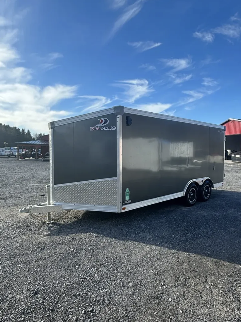 2025 Ideal Cargo 8.5 x 16TA Enclosed Trailer Galvanized Frame — Stock #0191