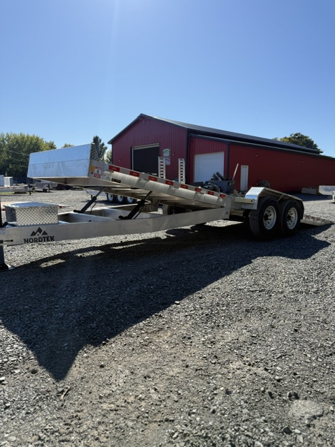 2027 Nordtek 82"x24' All Aluminum Tilt Deck Trailer — Stock #1810 — photo 5