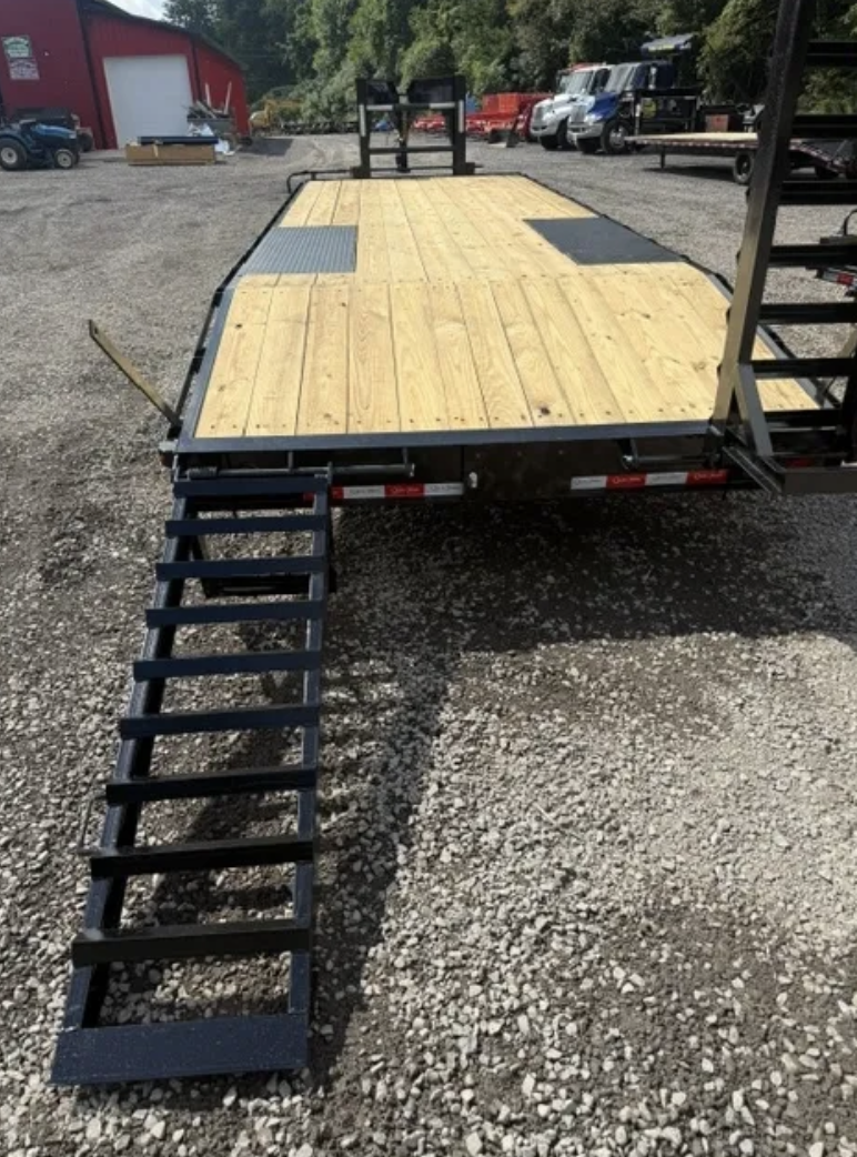 2027 Quality 102"x25' Deckover Equipment Trailer — Stock #0722 — photo 4