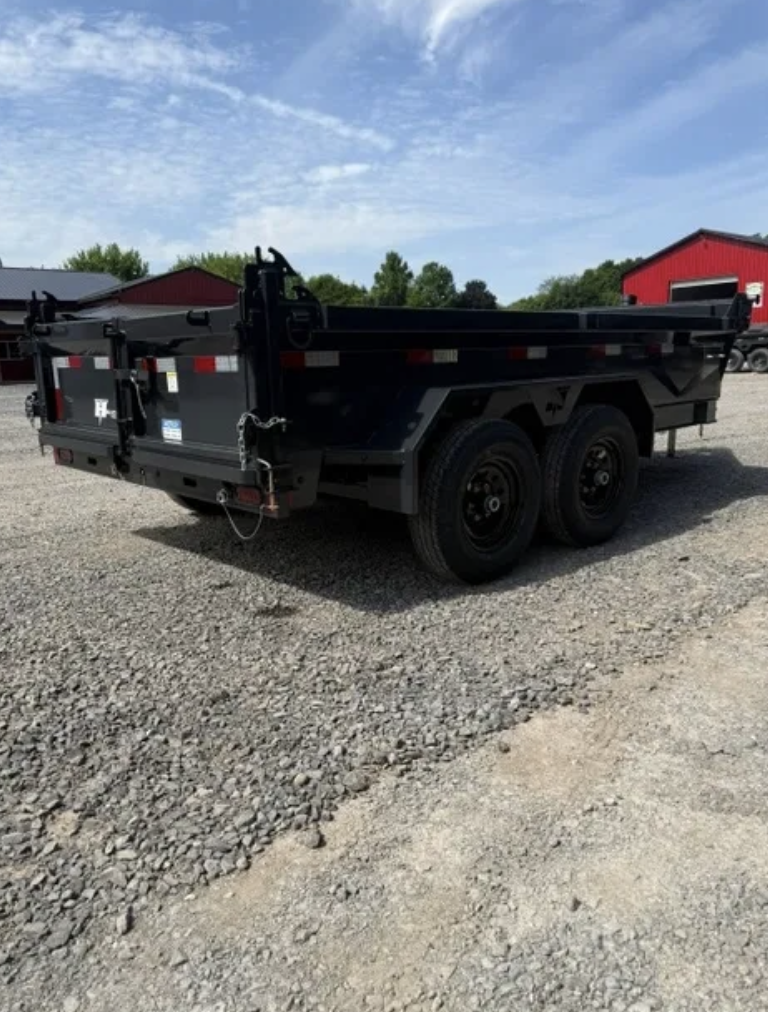 2026 Hillcrest 6 x 12TA Dump Trailer — Stock #4635 — photo 3