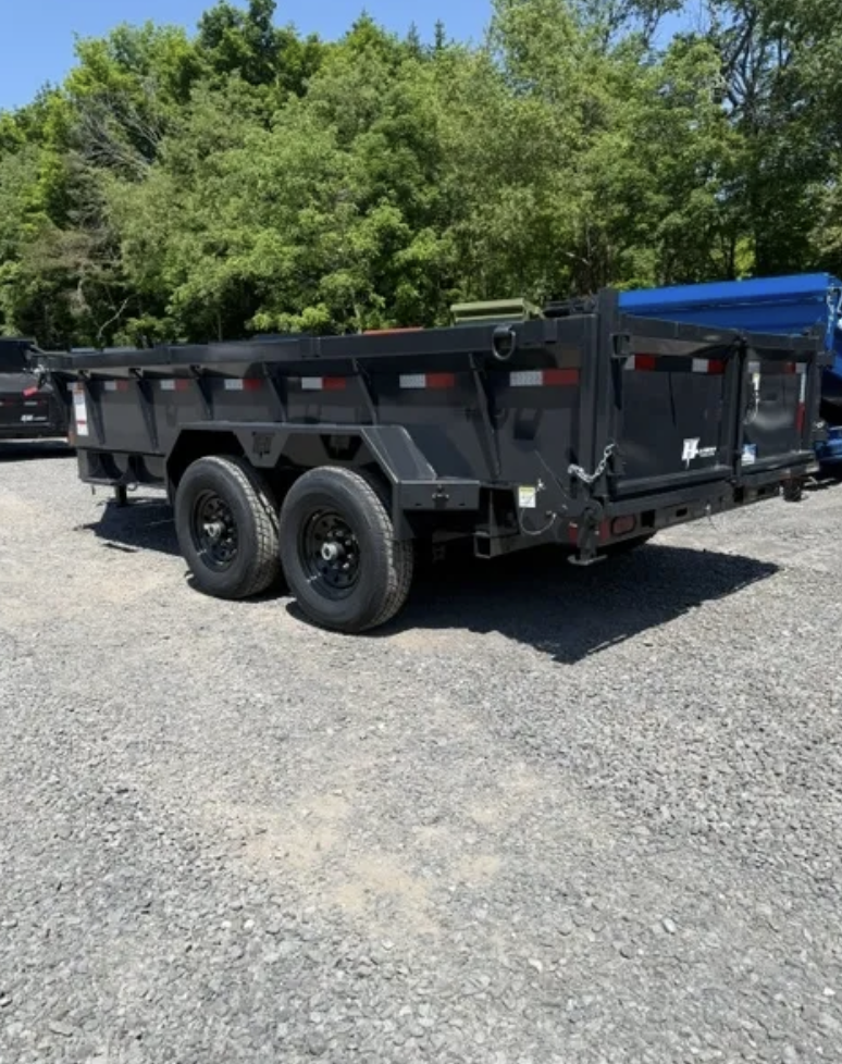 2026 Hillcrest 7 x 14TA Dump Trailer — Stock #4638 — photo 3