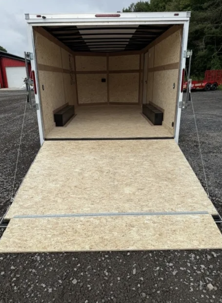 2027 American Hauler 8.5 x 16 Enclosed Trailer 6'6" Interior Height — Stock #9252 — photo 6
