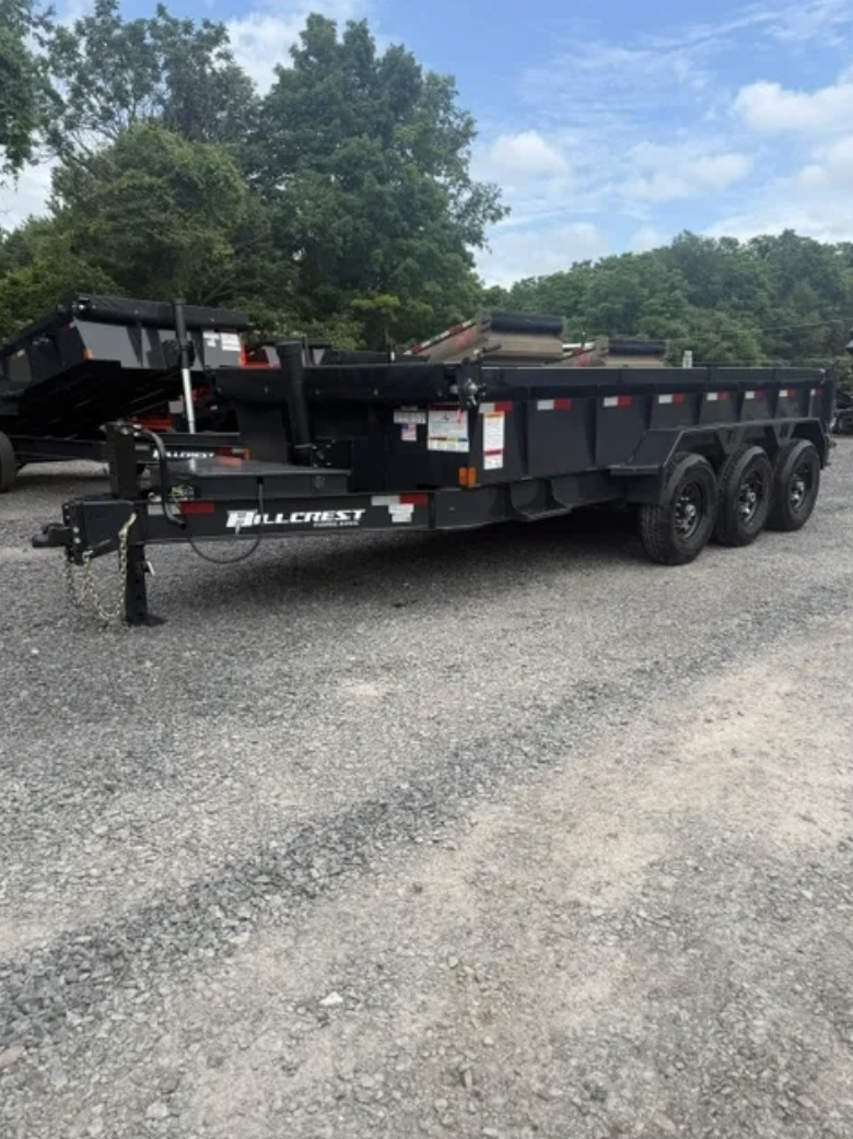 2027 Hillcrest 7 x 16 Dump Trailer — Stock #0175 — photo 2