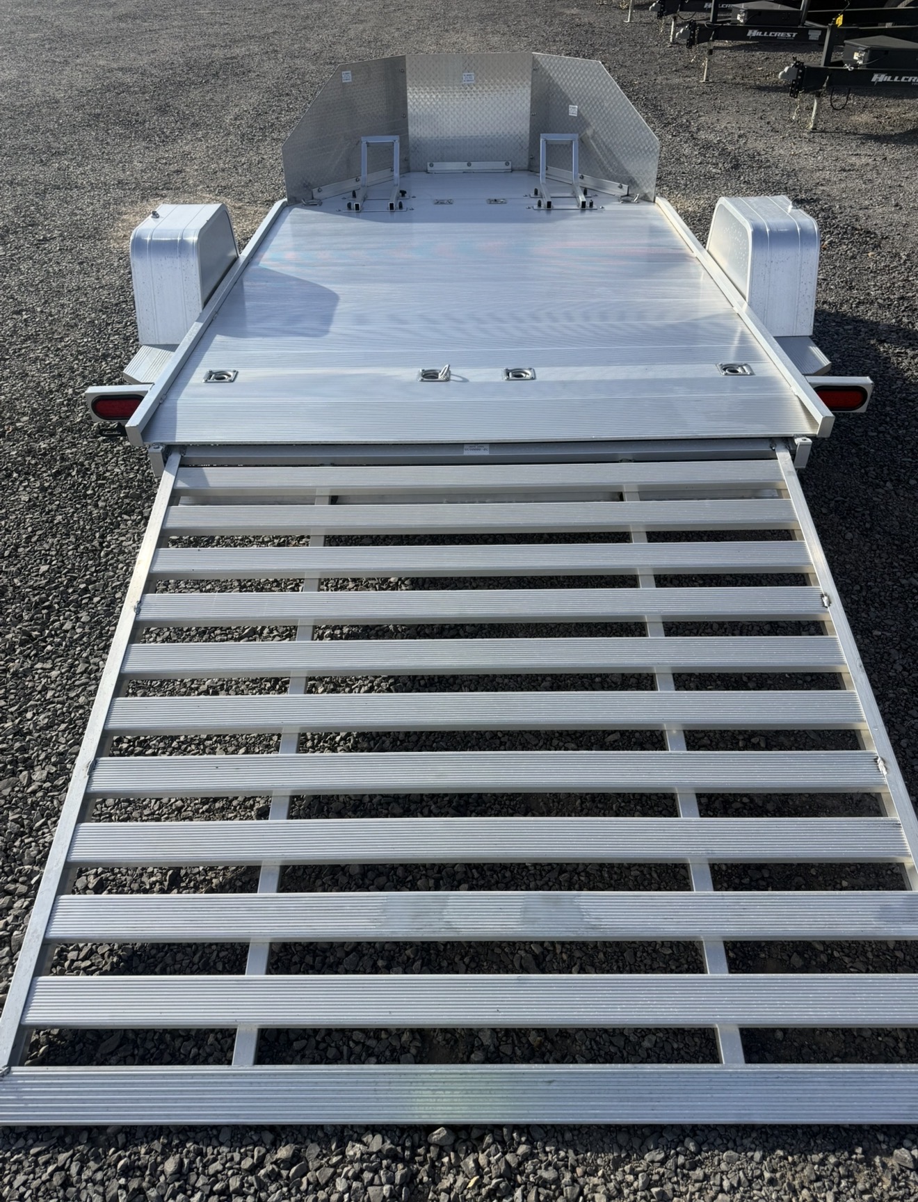 2026 Aluma All Aluminum 2 Place Motorcycle Trailer MC210 — Stock #7410 — photo 5