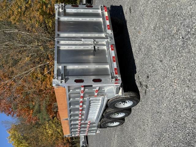 2027 Nordtek 82"x16' All Aluminum Triple Axle Dump Trailer 4' Sides — Stock #1834 — photo 4