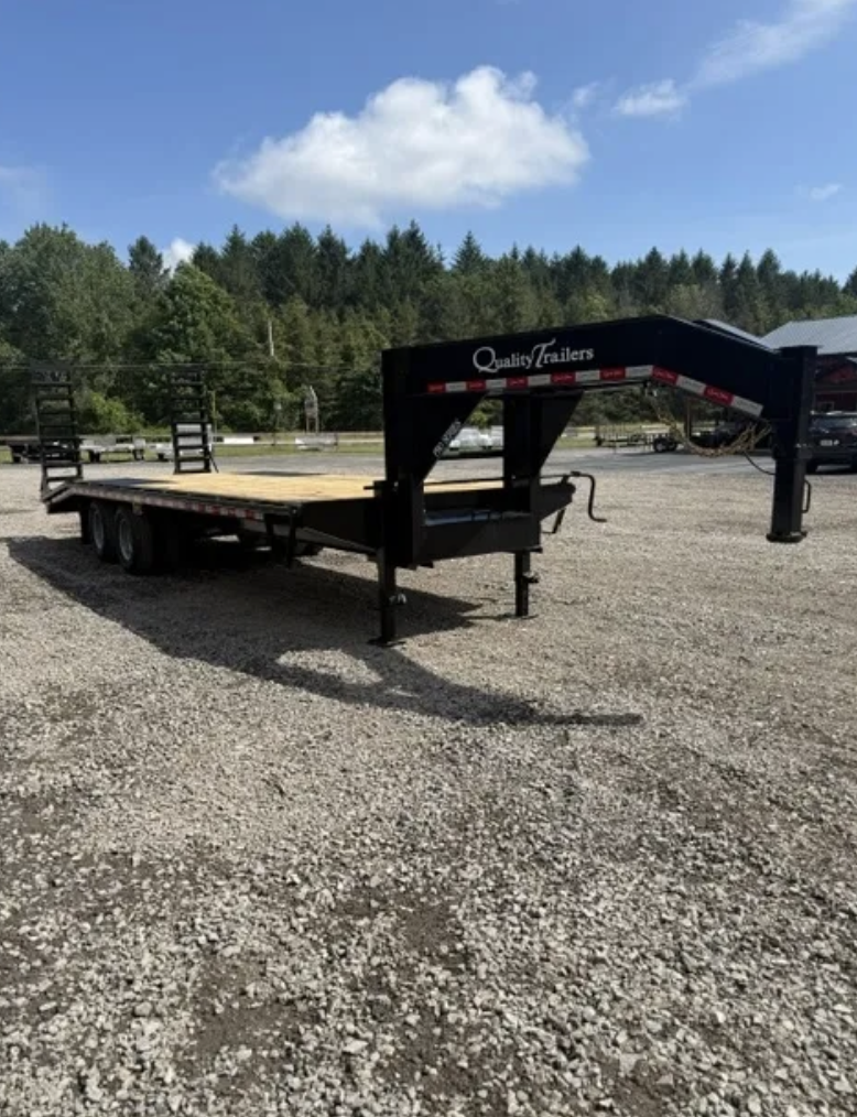 2027 Quality 102"x25' Deckover Equipment Trailer — Stock #0722 — photo 2