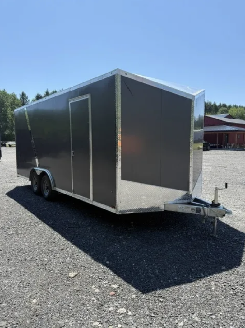 2027 Lightning All Aluminum 8.5 x 20TA Enclosed Trailer 7' Interior Height — Stock #3140 — photo 2