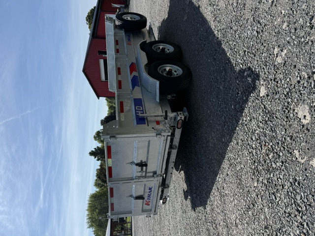 2026 K-Trail Galvanized 7 x 14 Dump Trailer — Stock #7051 — photo 3