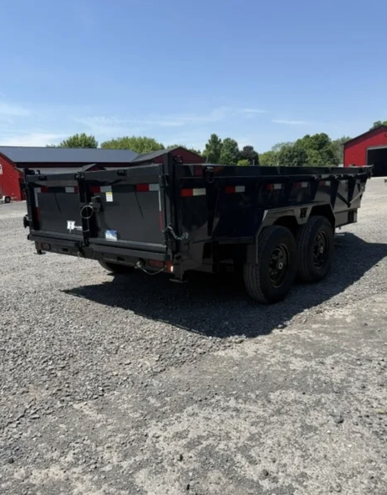 2026 Hillcrest 7 x 14TA Dump Trailer — Stock #4638 — photo 4