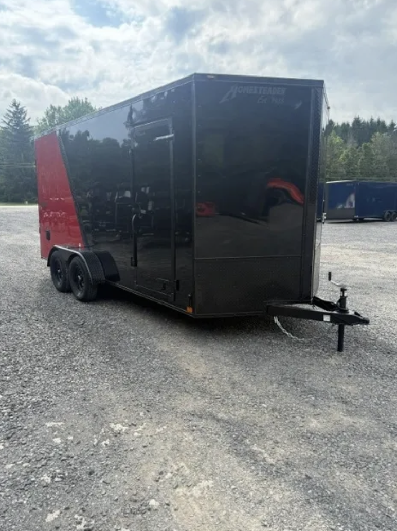 2027 Homesteader 7 x 16TA Enclosed Trailer 7' Interior Height — Stock #3304 — photo 2