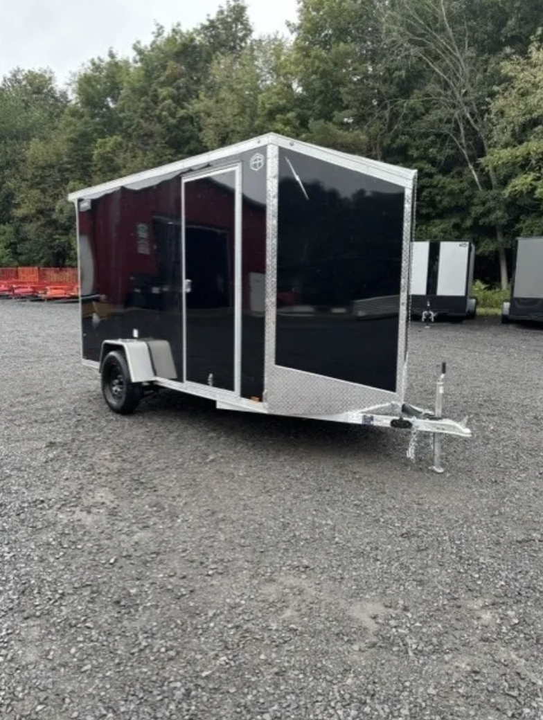2027 Lightning 6 x 12SA All Aluminum Enclosed Trailer 6'6" Interior Height — Stock #4124 — photo 2