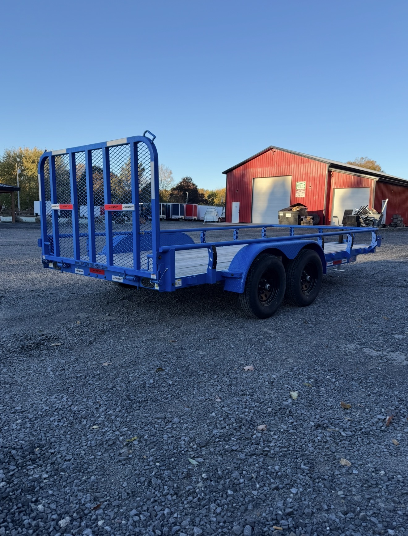 2026 Horizon 83" x 16' Utility Landscape Trailer — Stock #6197 — photo 3