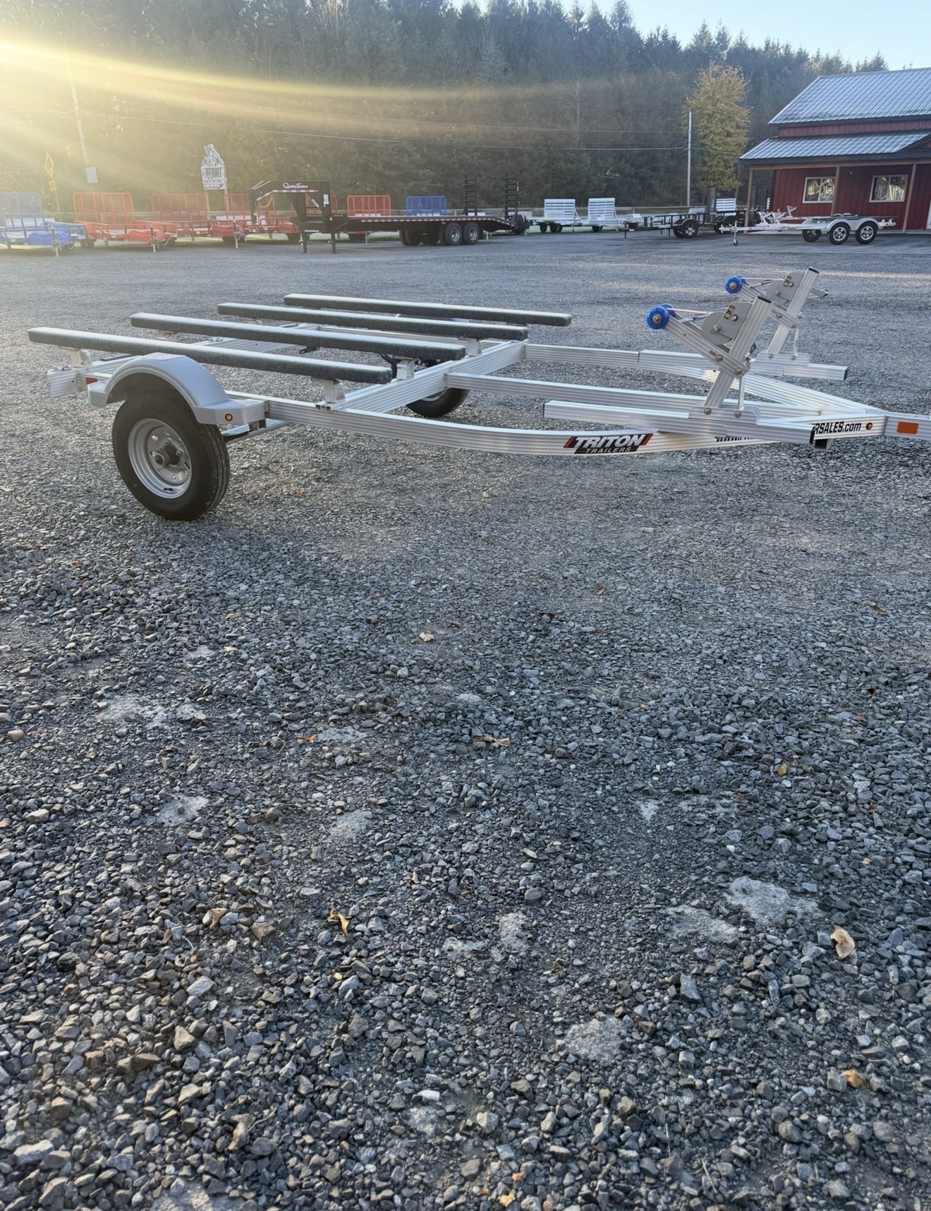 2026 Triton All Aluminum 2 Place Jet Ski Trailer — Stock #7531 — photo 2
