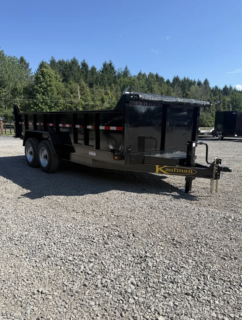 2027 Kaufman 7 x 16 Dump Trailer — Stock #0410 — photo 2