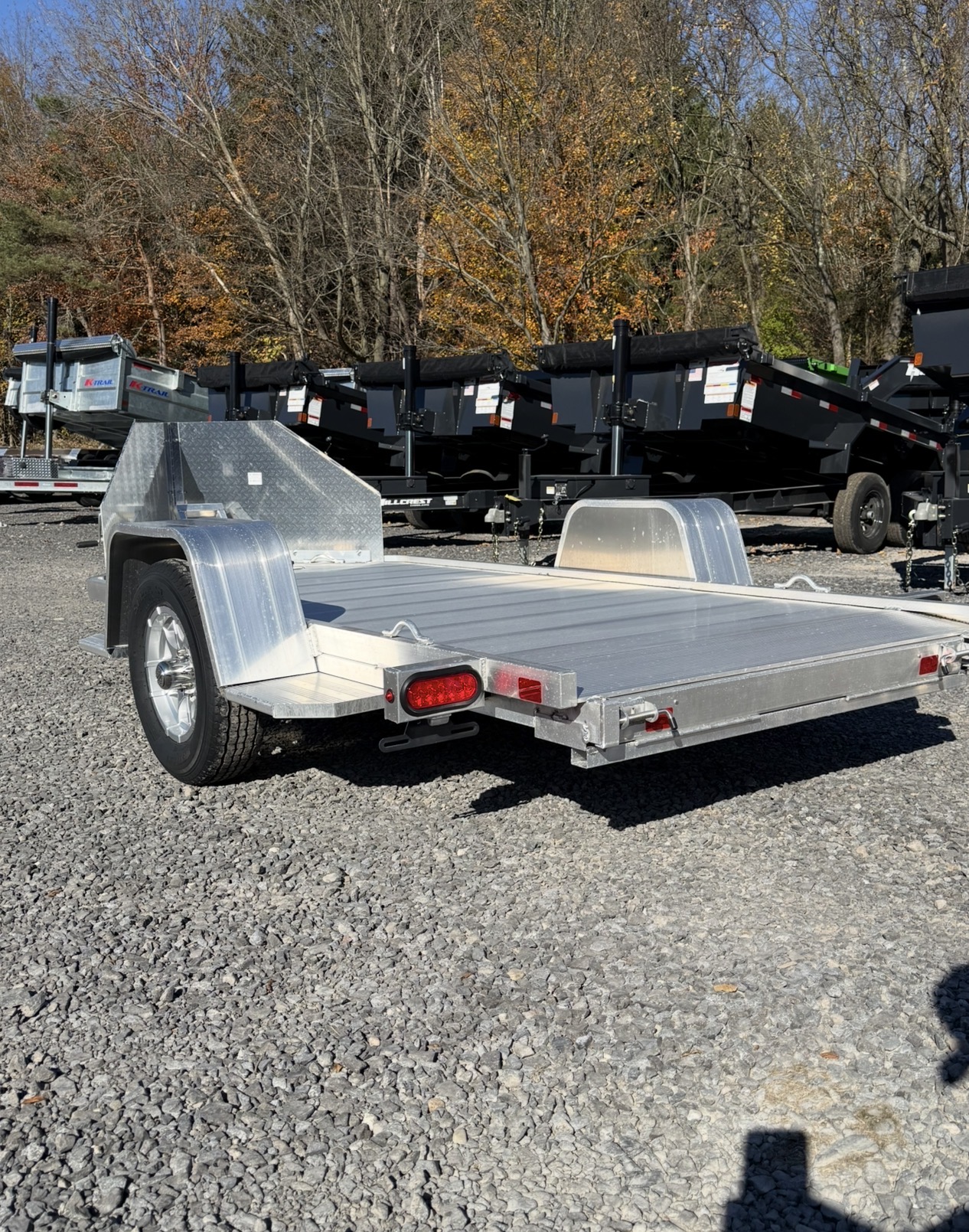 2026 Aluma MC10 All Aluminum Motorcycle Trailer — Stock #6921 — photo 4