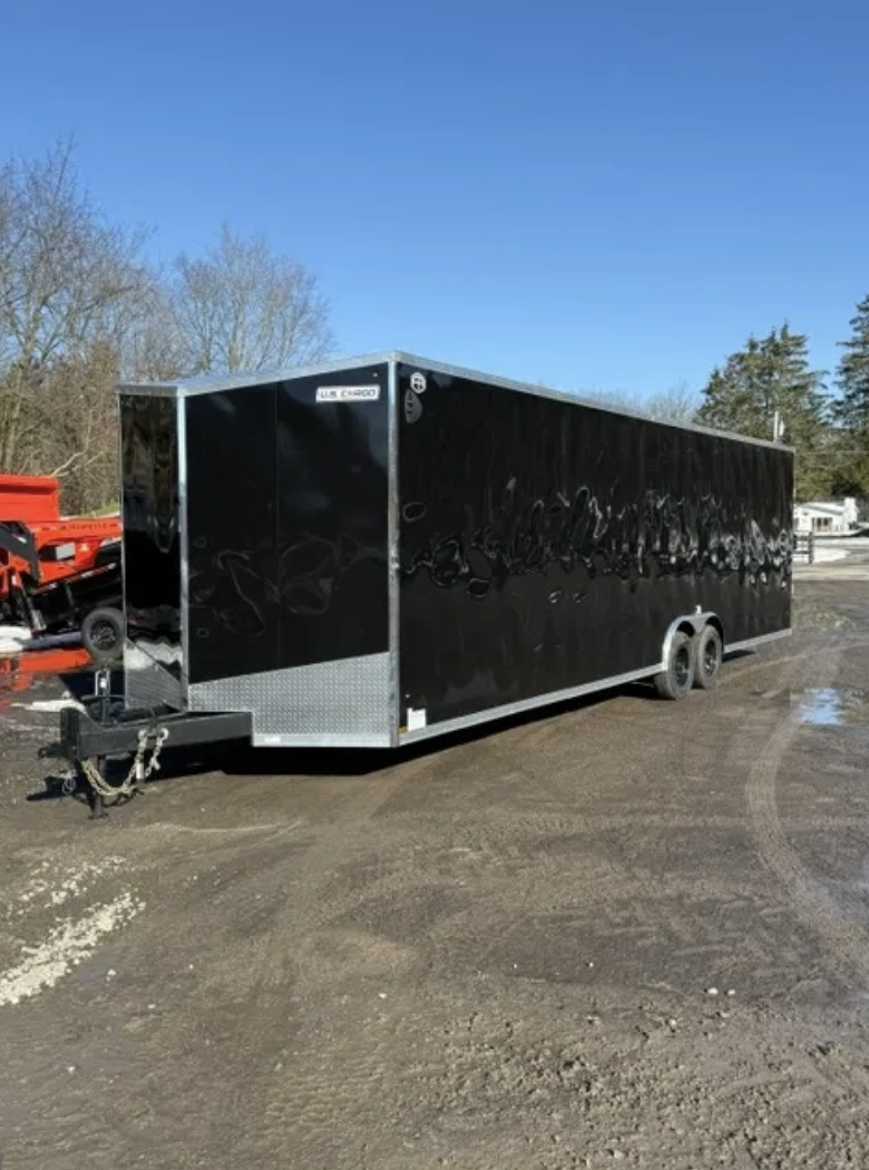 2026 U.S. Cargo 8.5 x 30 Enclosed Car Hauler 7'6" Interior Height — Stock #8355