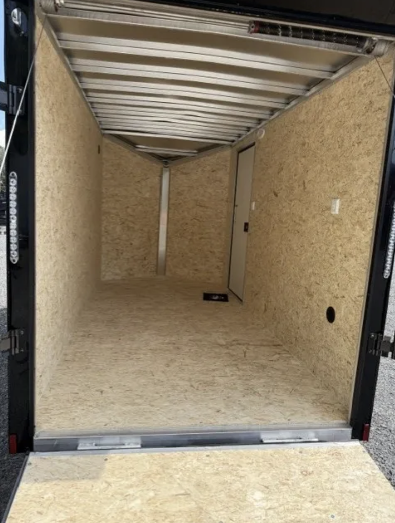 2027 Lightning 6 x 12SA All Aluminum Enclosed Trailer 6'6" Interior Height — Stock #4025 — photo 4