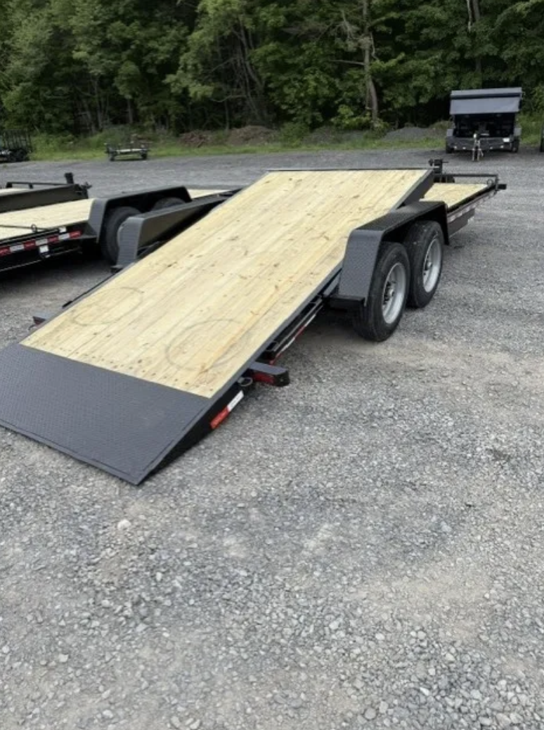 2027 Quality 82"x22' Tilt Deck Equipment Trailer — Stock #0736 — photo 5