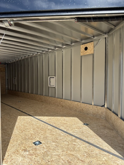 2027 Lightning 102"x24TA All Aluminum Deckover Snowmobile Trailer 6'10" Interior Height — Stock #3994 — photo 7