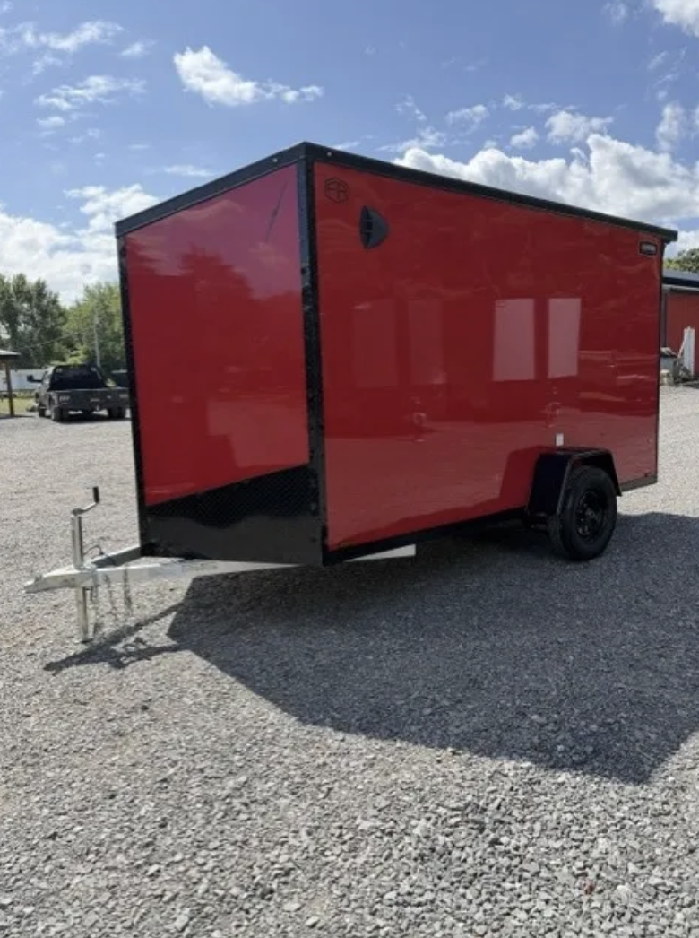 2027 Lightning 6 x 12SA All Aluminum Enclosed Trailer 6'6" Interior Height — Stock #4047 — photo 2