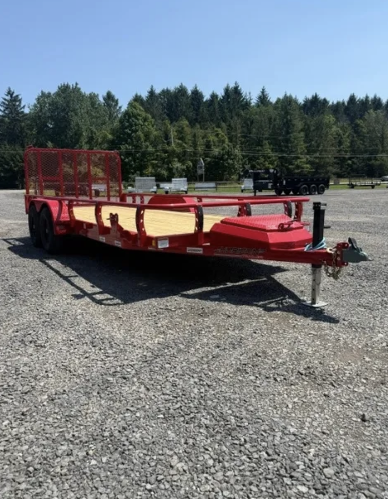 2027 Horizon 83" x 18' Utility Landscape Trailer — Stock #9865 — photo 2