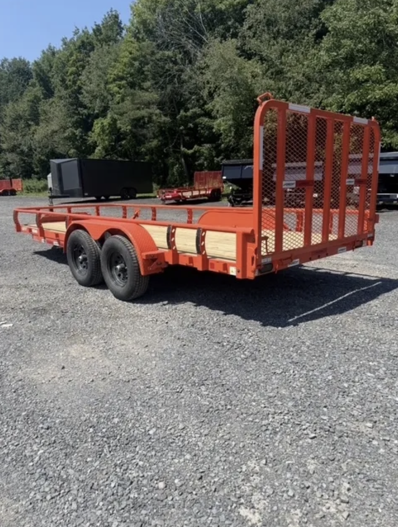 2027 Horizon 83" x 18' Utility Landscape Trailer — Stock #9864 — photo 4