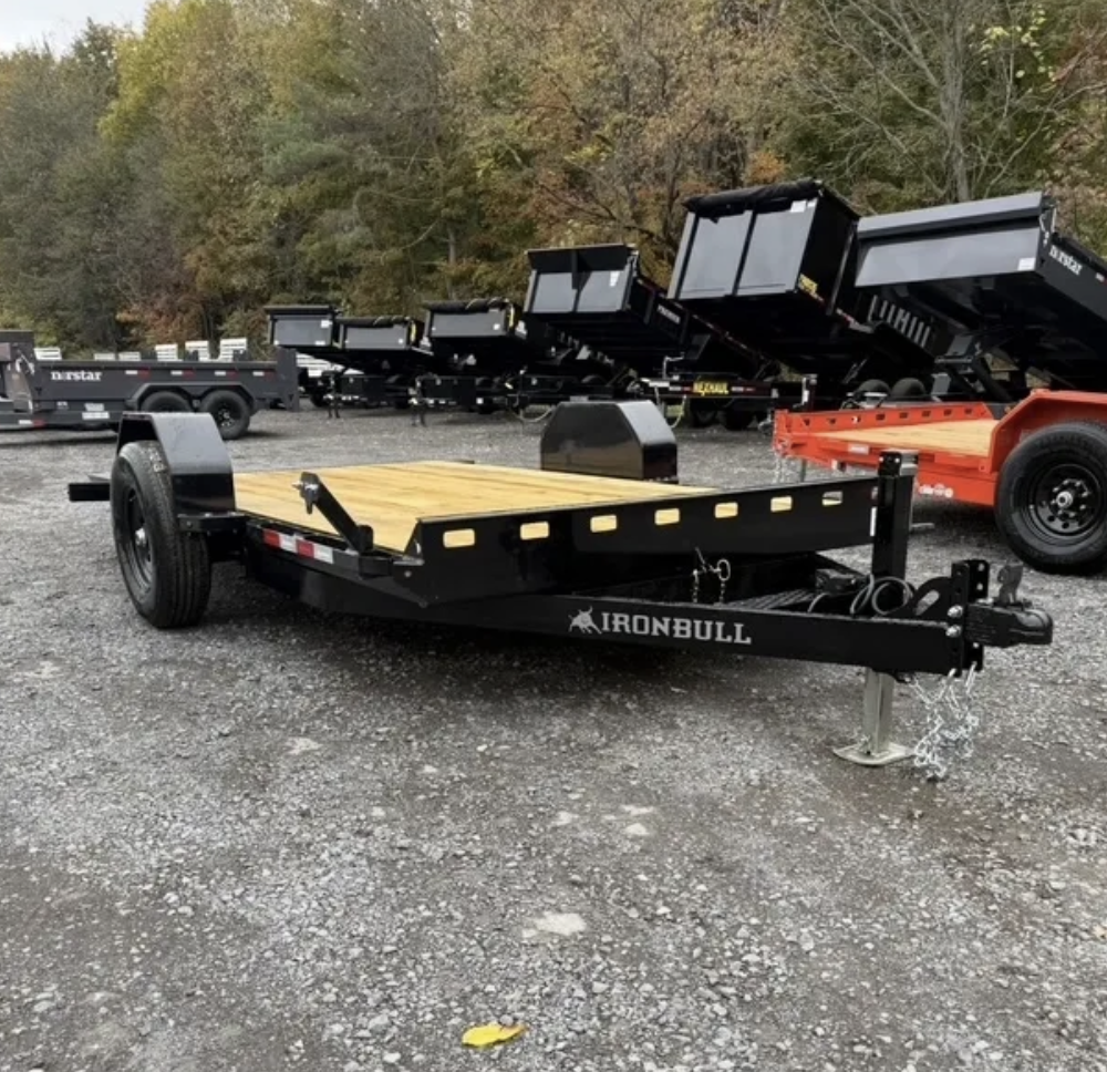 2026 Ironbull TSB07 80"x12' Gravity Tilt Deck Trailer — Stock #7565