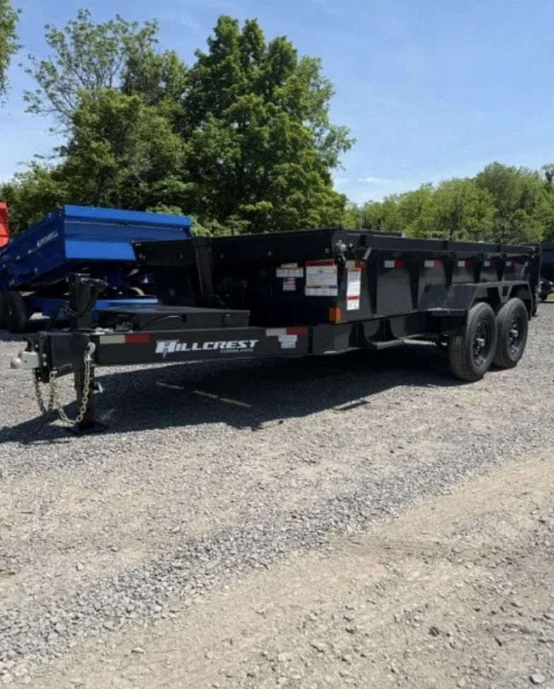 2026 Hillcrest 7 x 14TA Dump Trailer — Stock #4638 — photo 2