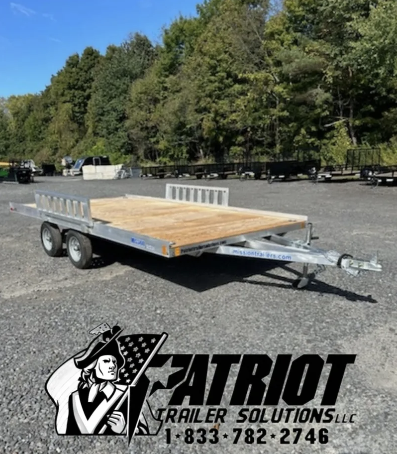 2025 Mission 88 x 14 ATV Open Trailer — Stock #5538