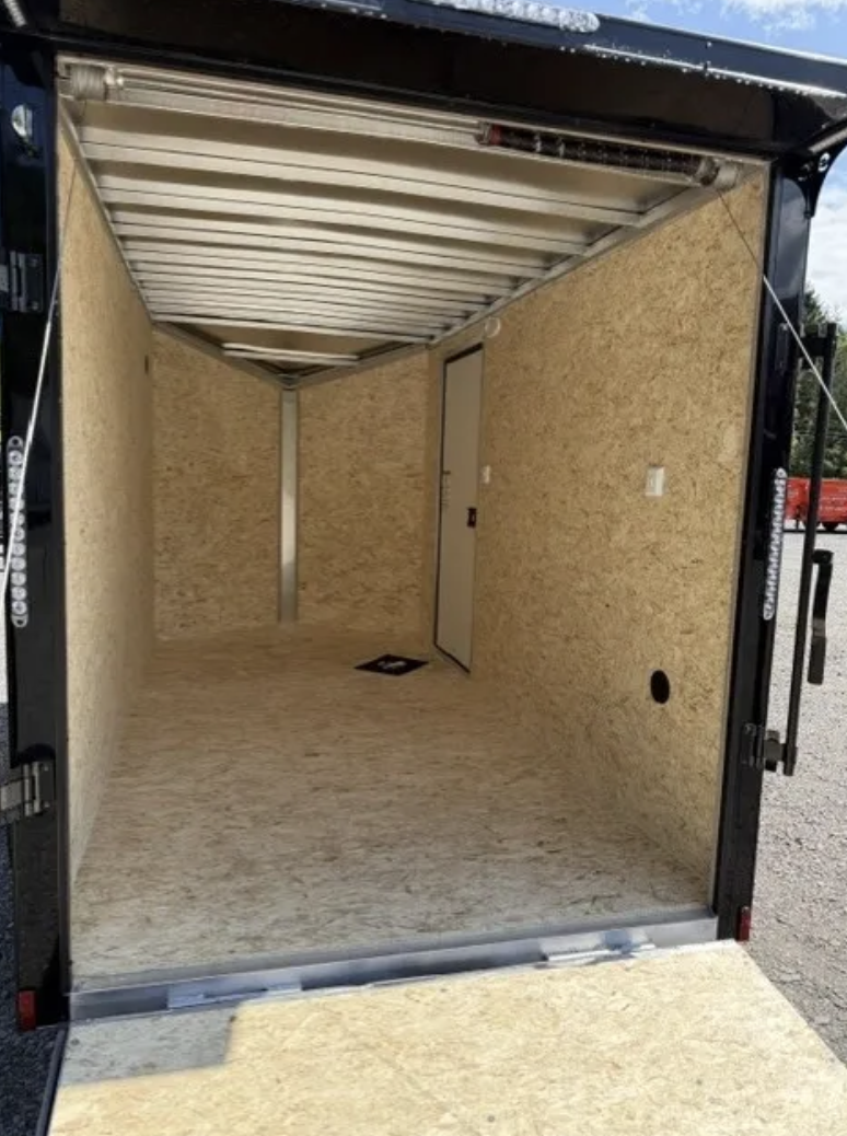 2027 Lightning 6 x 12SA All Aluminum Enclosed Trailer 6'6" Interior Height — Stock #4047 — photo 4