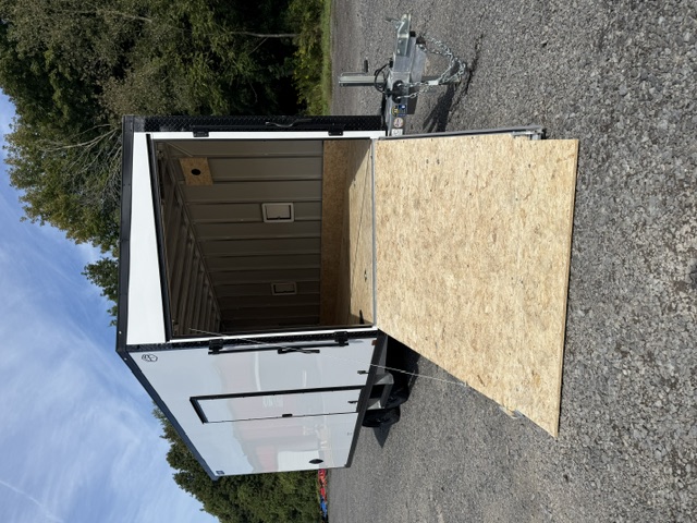 2027 Lightning 102"x16TA All Aluminum Deckover Snowmobile Trailer 6'10" Interior Height — Stock #3972 — photo 7