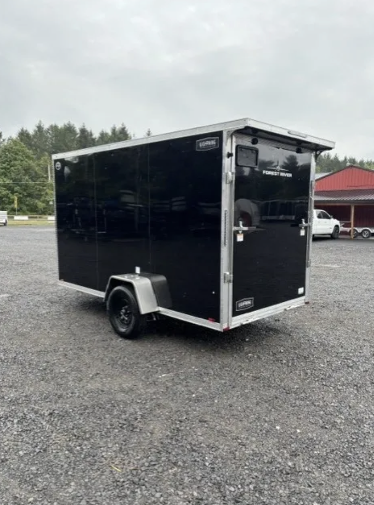 2027 Lightning 6 x 12SA All Aluminum Enclosed Trailer 6'6" Interior Height — Stock #4124 — photo 4
