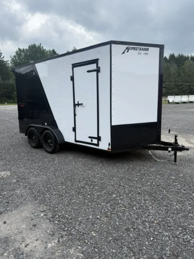 2027 Homesteader 7 x 14TA Enclosed Trailer 7' Interior Height — Stock #3303 — photo 2