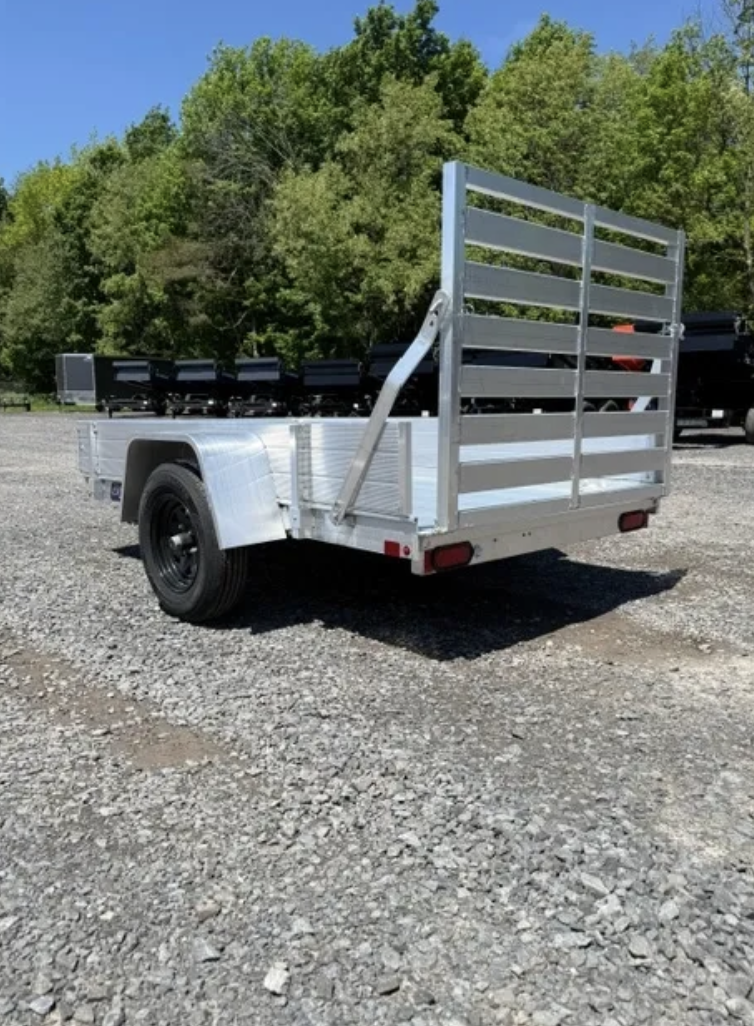 2027 Aluma 4.5' x 8' Utility Landscape Trailer 548ESA-S — Stock #1848 — photo 4