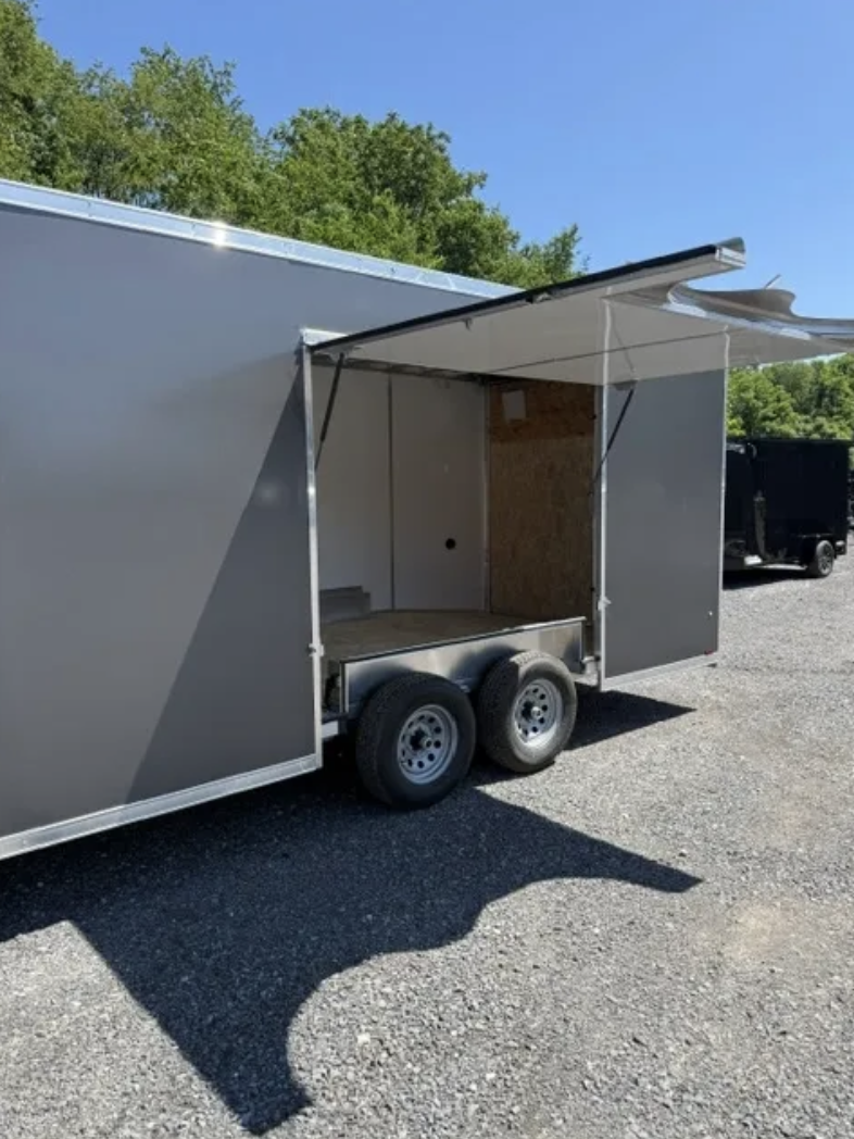2027 Lightning All Aluminum 8.5 x 20TA Enclosed Trailer 7' Interior Height — Stock #3140 — photo 5