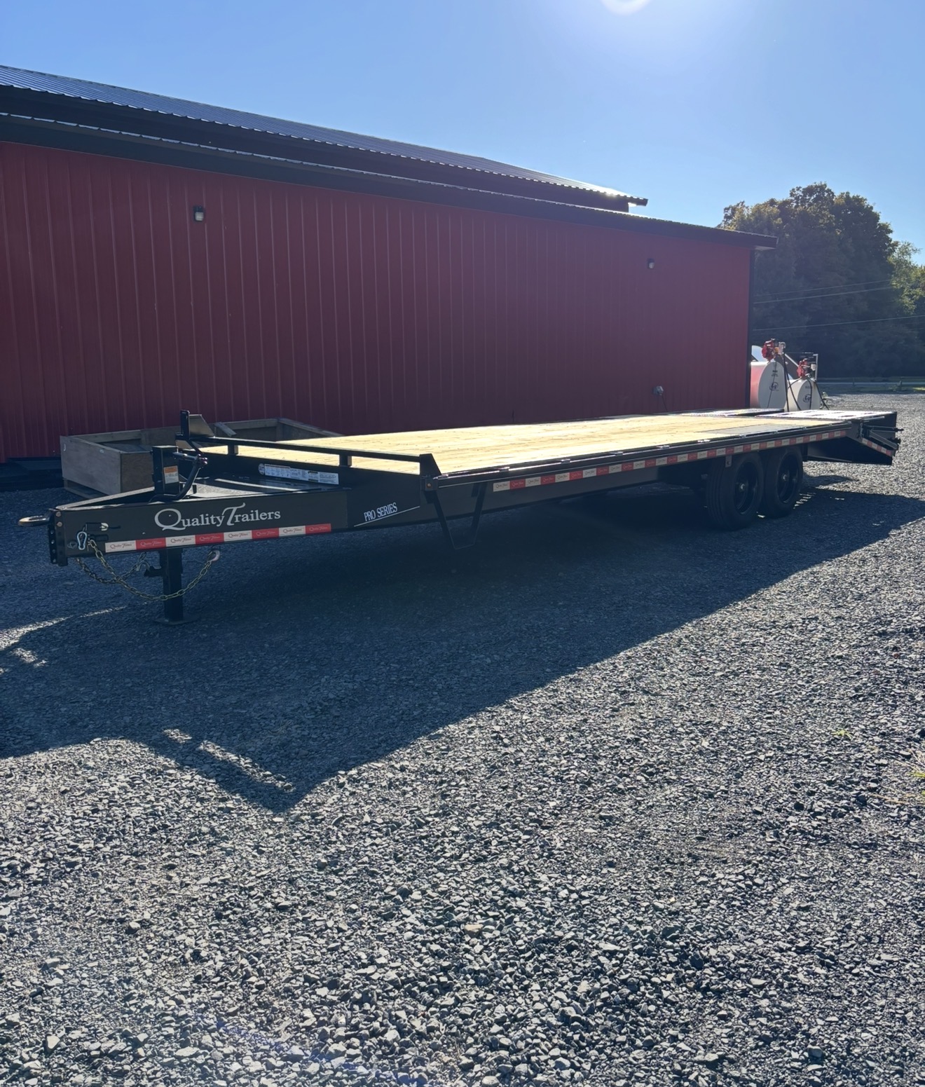 2027 Quality 102"x25' Deckover Equipment Trailer — Stock #1053 — photo 2