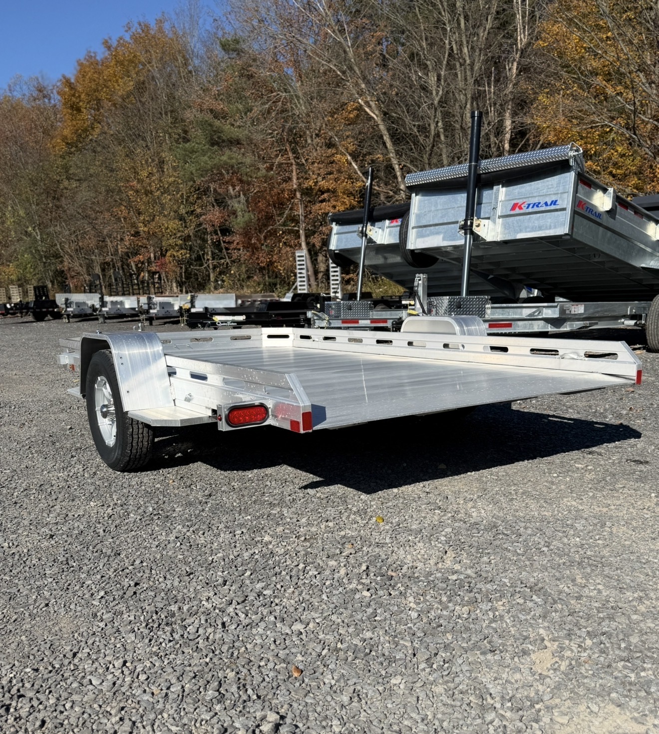 2026 Aluma 77"x12' All Aluminum Tilt Deck Trailer — Stock #3790 — photo 4
