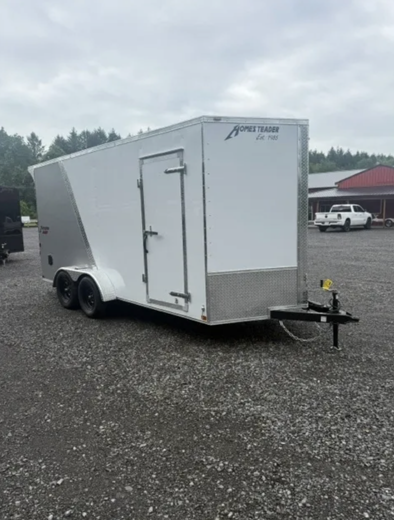 2027 Homesteader 7 x 16TA Enclosed Trailer 6'6" Interior Height — Stock #3307 — photo 2