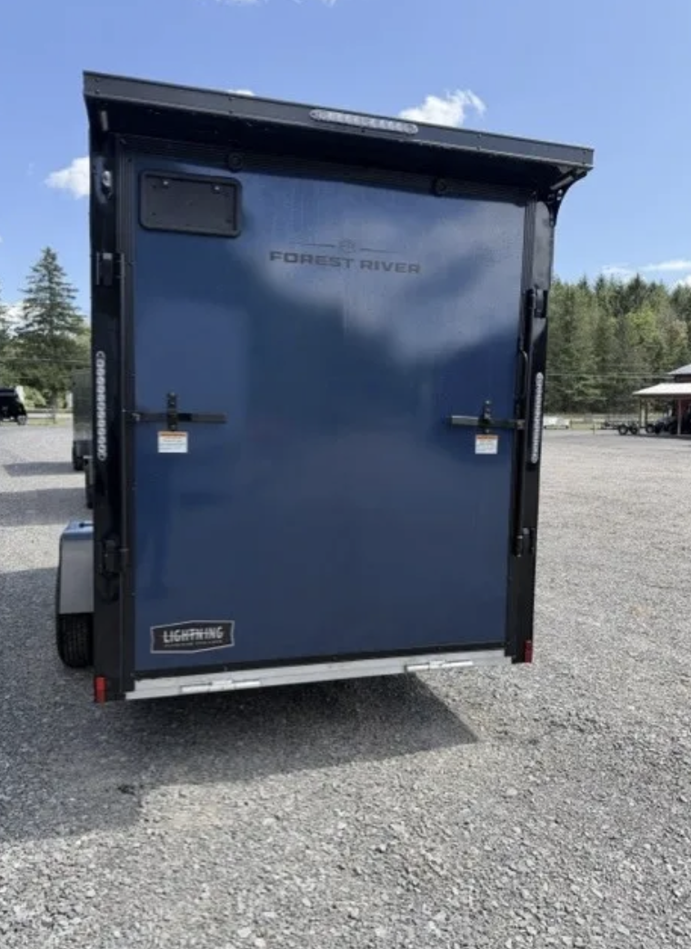 2027 Lightning 6 x 12SA All Aluminum Enclosed Trailer 6'6" Interior Height — Stock #4025 — photo 3